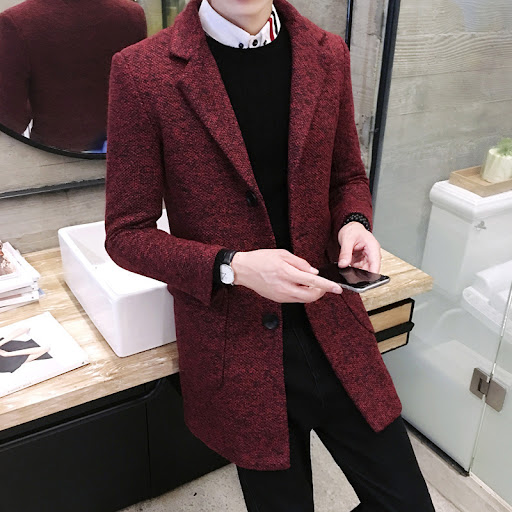 Title 4, Mens Wool Trench Coat Stylish winter coat for ...