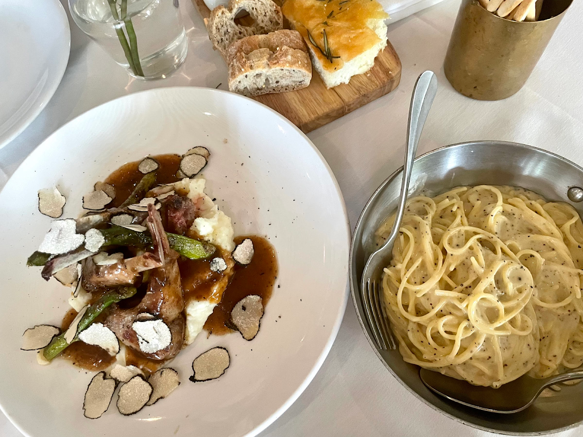 Gluten-Free Pasta at Forte dei Marmi