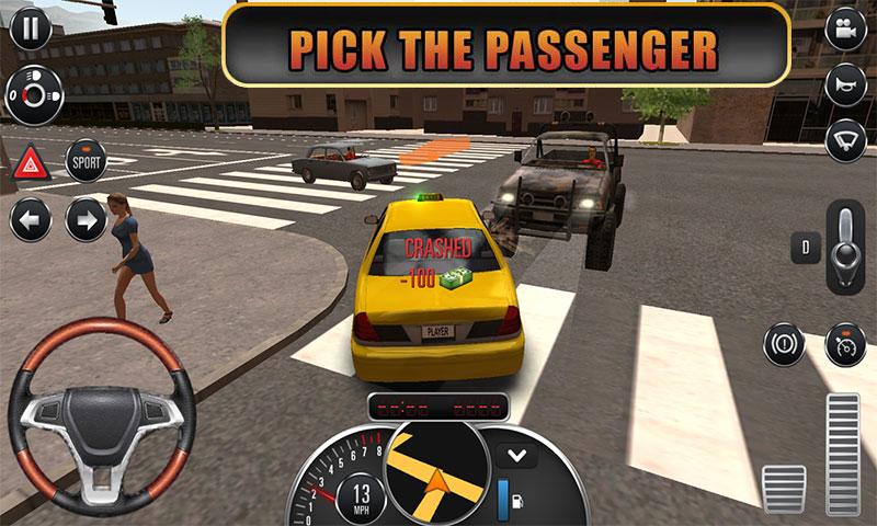 Taxi Driver Sim 2017 Screen 2