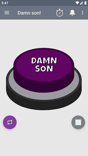 Damn Son Button