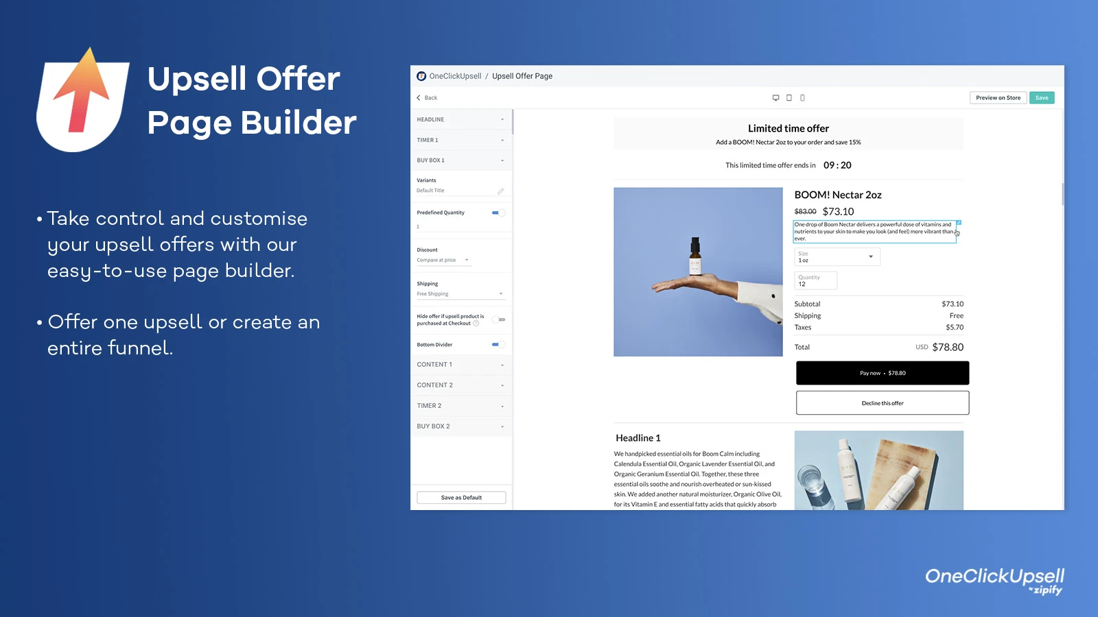 Zipify OCU Page Builder