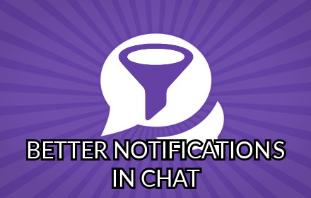 Twitch Chat Notification Filter Preview image 0