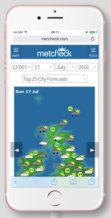 Metcheck 150 Day World Weather screenshot for Android