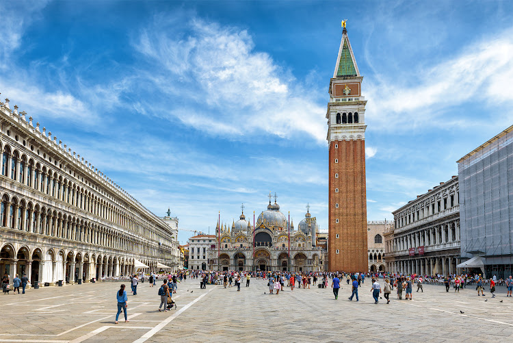 St Mark's Square, Venice.