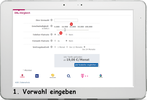 DSL Tarifvergleich 2015 2016