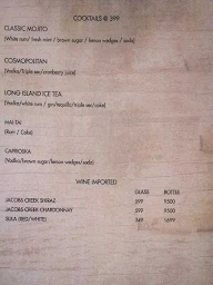 Rustic Door menu 2