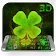 Chanceux Thème Clover 3D icon