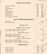 Punjabi Foods menu 2