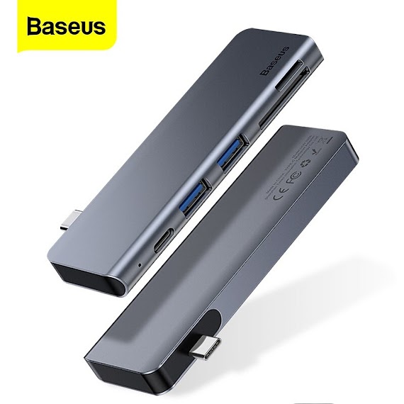  Bộ Hub chuyển đổi 5 trong 1 Baseus Harmonica Type C to USB 3