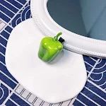 Green Pepper Barrettes