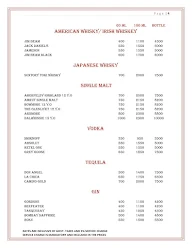 Sangria menu 8