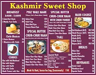 Kashmir Sweet Shop menu 3