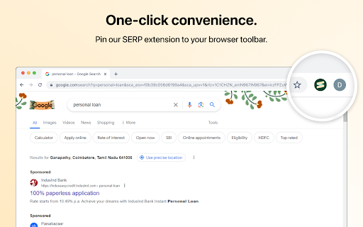 Google SERP Extractor Tool