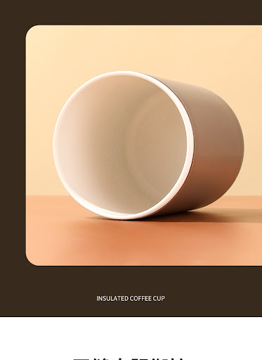 Title 19, 304 Stainless Steel Coffee Cup Double Insulatio...