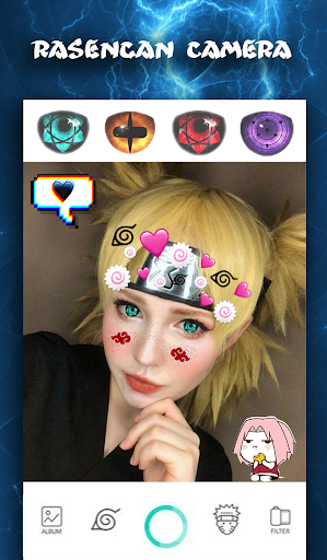 Rasengan Camera Photo Maker - Ninja Camera Editor