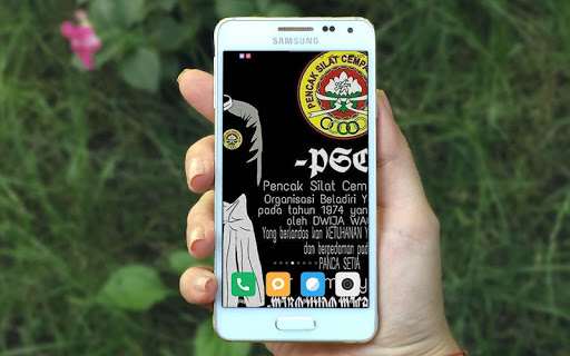 Wallpaper Cempaka Putih Bergerak