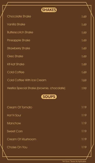 Hestiia Restaurant menu 4