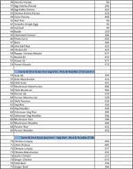 Come and Dine menu 4