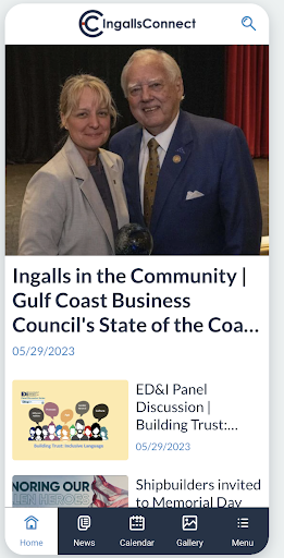 Screenshot IngallsConnect