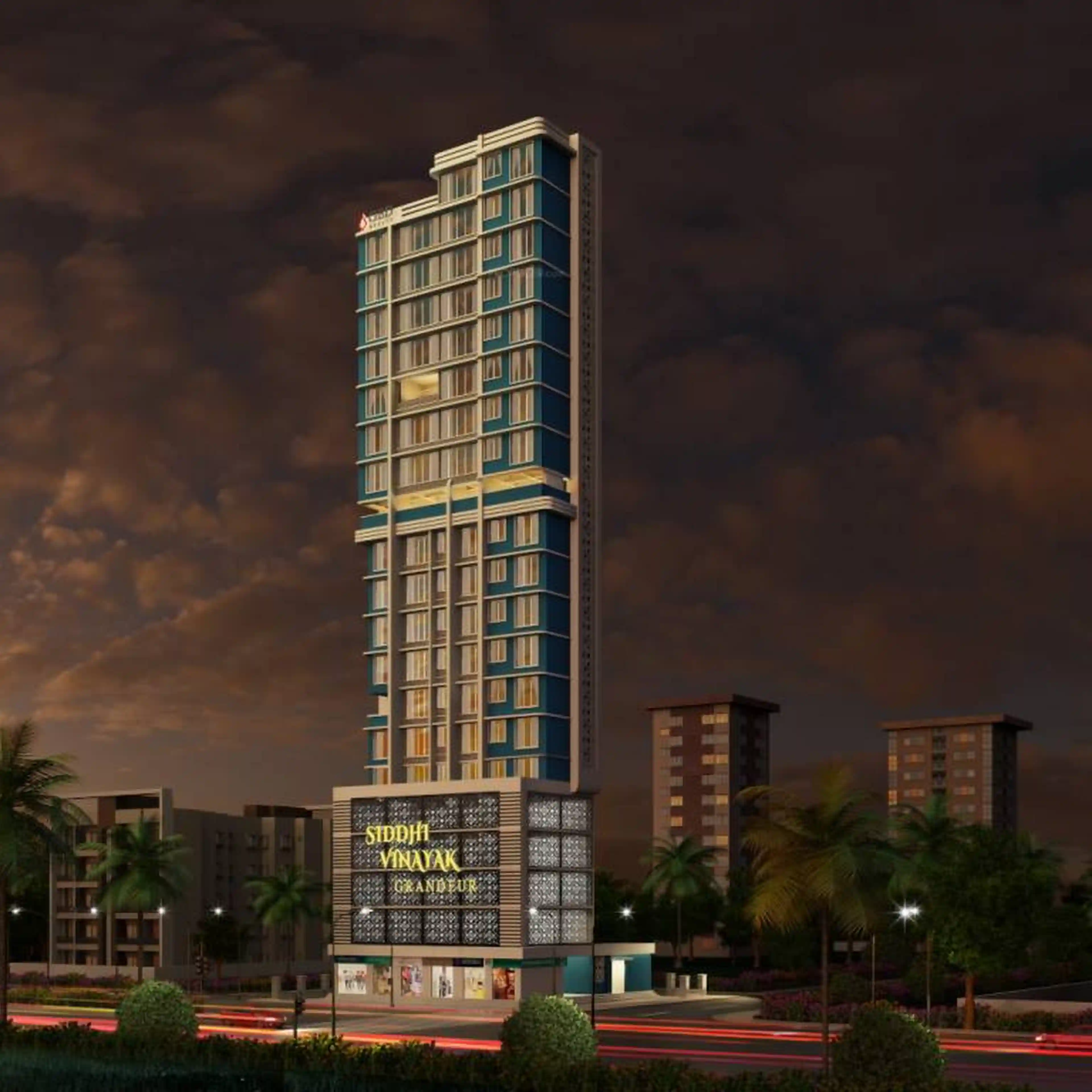 GBD Siddhi Vinayak Grandeur-elevation-1