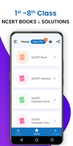 Screenshot CBSE Class 1 to 8 Books & Solu