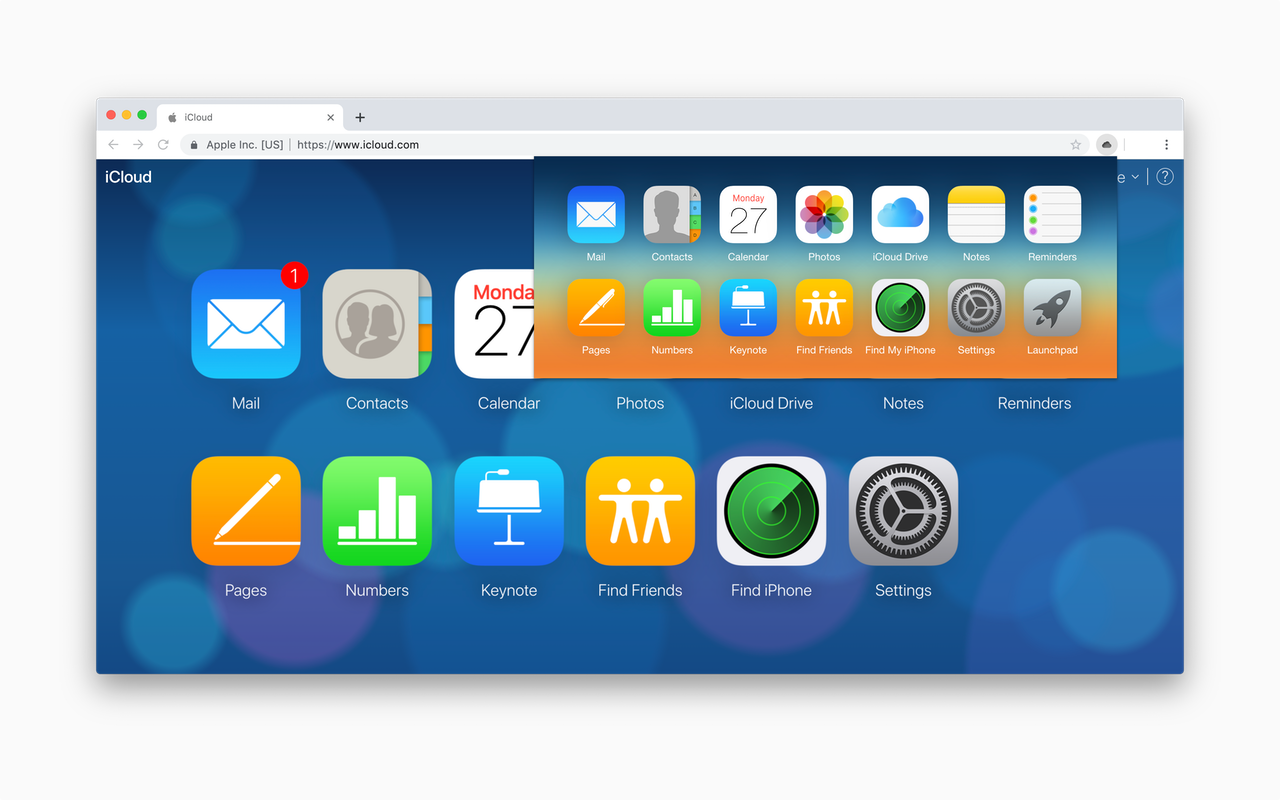 iCloud Dashboard Legacy Preview image 4