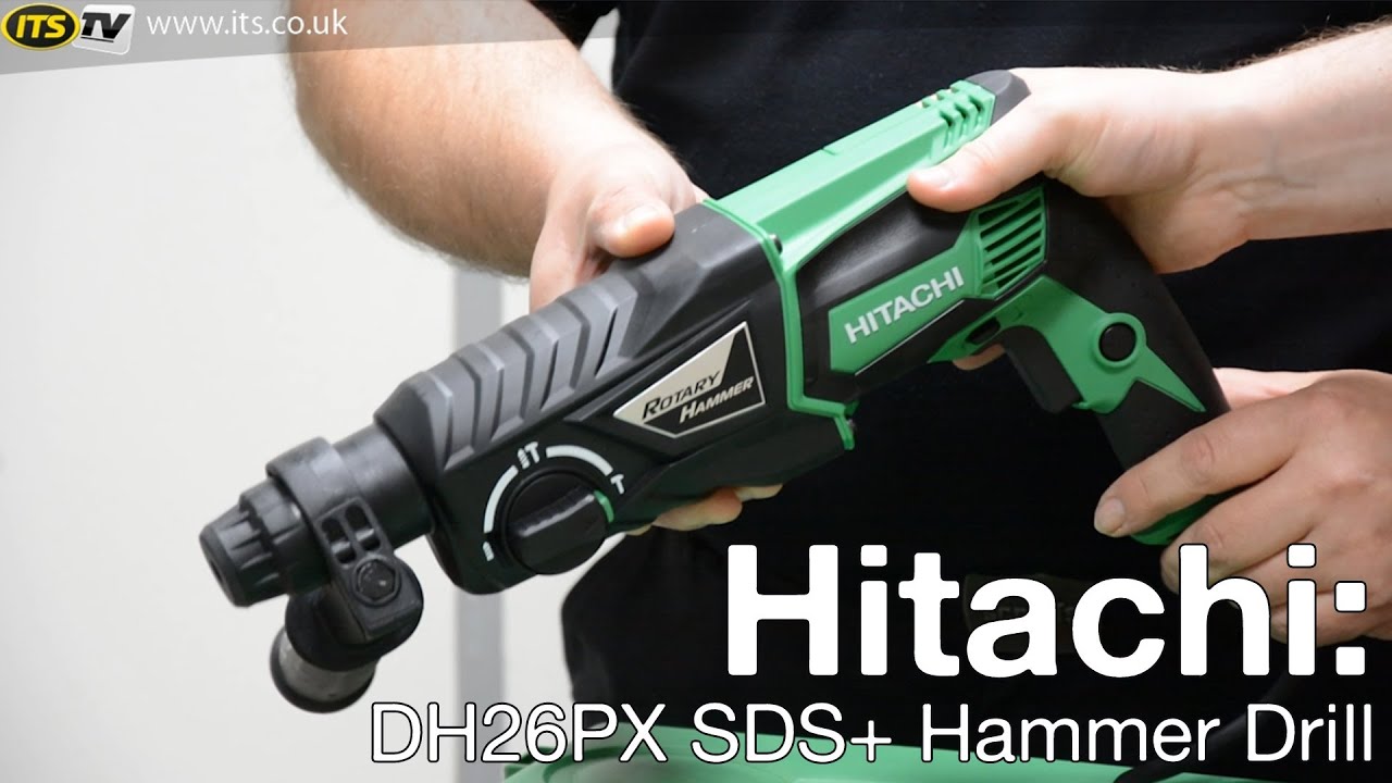 รีวิวสว่าน Hitachi DH26PX SDS Drill 3