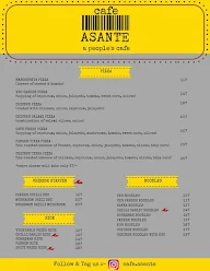 Asante Cafe menu 3