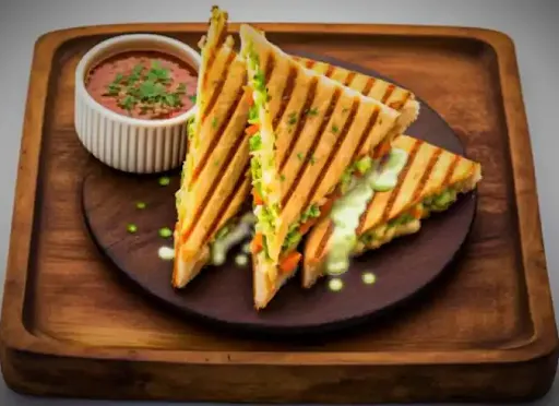 Chicken Tikka Cheese Sandwich