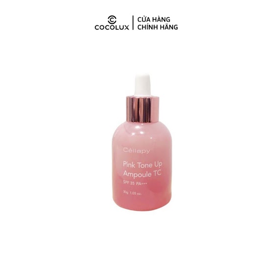 Serum Chống Nắng Cellapy Pink Tone Up Ampoule 30G [Cocolux]