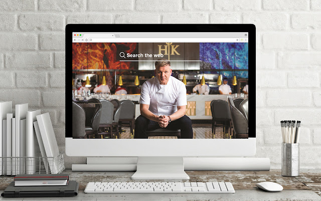 Gordon Ramsay New Tab Cooking Theme