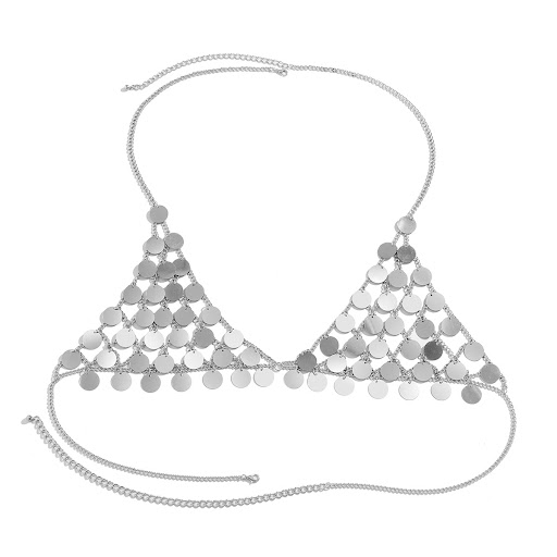 Title 14, Handmade Bikini Accessory Tassel Chest Necklace...