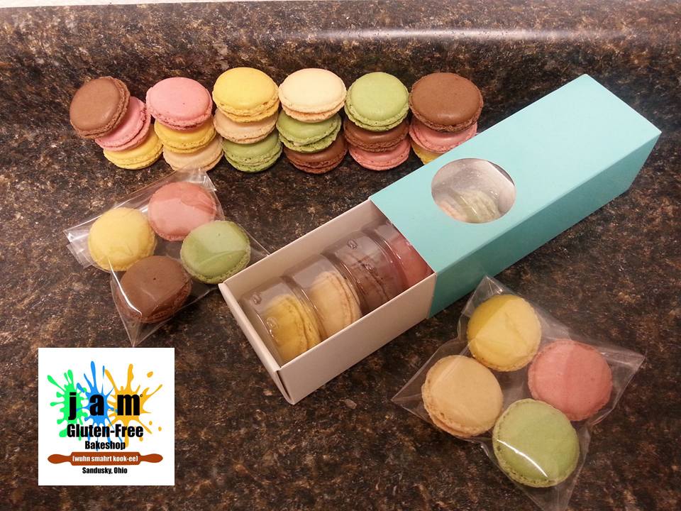 French Almond Macarons.
Assorted Flavors Available.