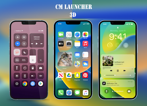 Screenshot cm Launcher -  3D Themes live