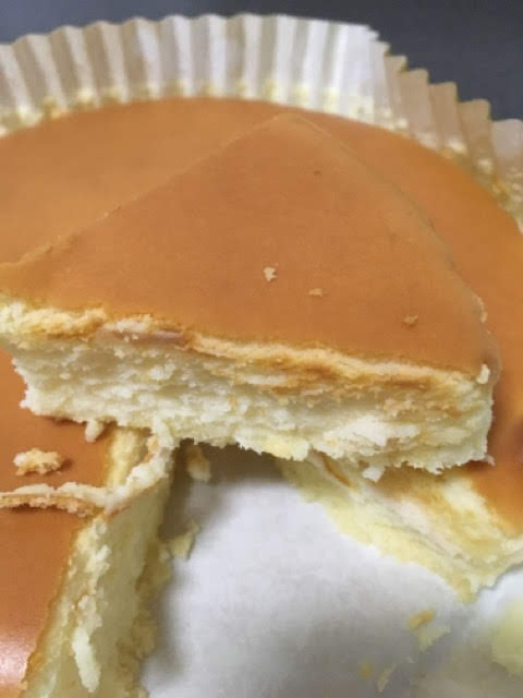 御用邸チーズケーキ断面