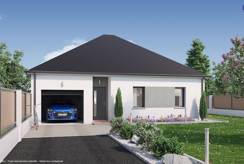  Vente Terrain + Maison - Terrain : 659m² - Maison : 80m² à Tauxigny (37310) 