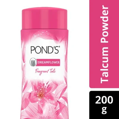 Ponds Dreamflower Fragrant Talcum Powder, Pink Lily 200 G