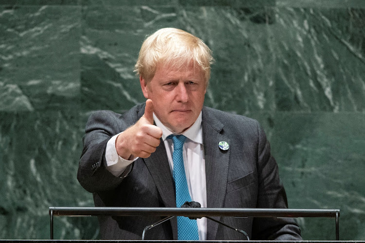 British Prime Minister Boris Johnson