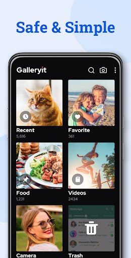 Screenshot Galleryit - Photo Vault, Album