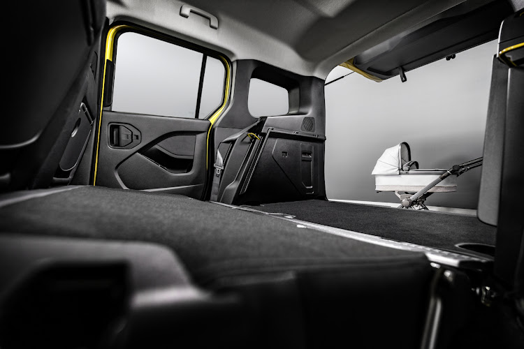 With the rear bench folded the T-Class offers 2,127 litres of loading space.