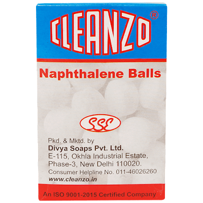 Cleanzo Naphthalene Balls - 400 gm