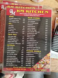 R M Kitchen menu 2