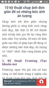 Mẹo chụp ảnh đẹp screenshot 1