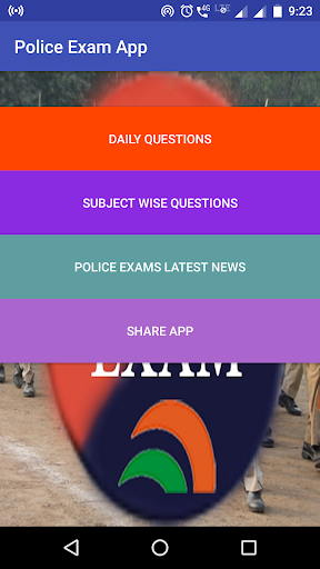 Police Exam App