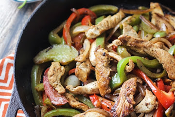 Tequila and Lime "Margarita" Chicken Fajitas Recipe