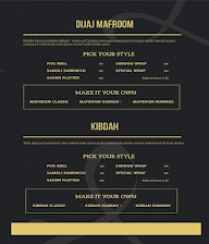 Arabian Bites menu 5