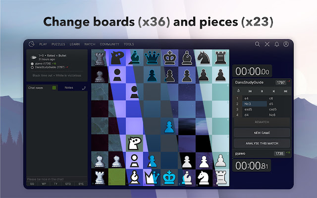 lichess.org on X: With Lichess v2, you get access to all features on your  phone! Try  right in your phone's browser!   / X