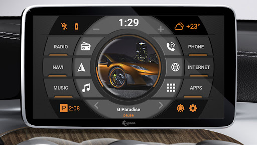 Screenshot AGAMA Car Launcher