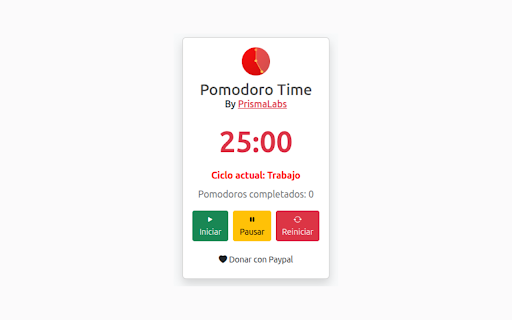 Pomodoro Time by PrismaLabs