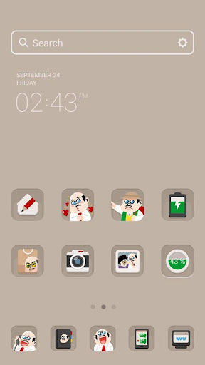 BOSS LINE Launcher theme